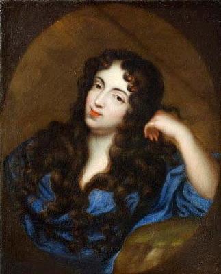 unknow artist Portrait of Marie Casimire d'Arquien as the Penitent Magdalene. Sweden oil painting art